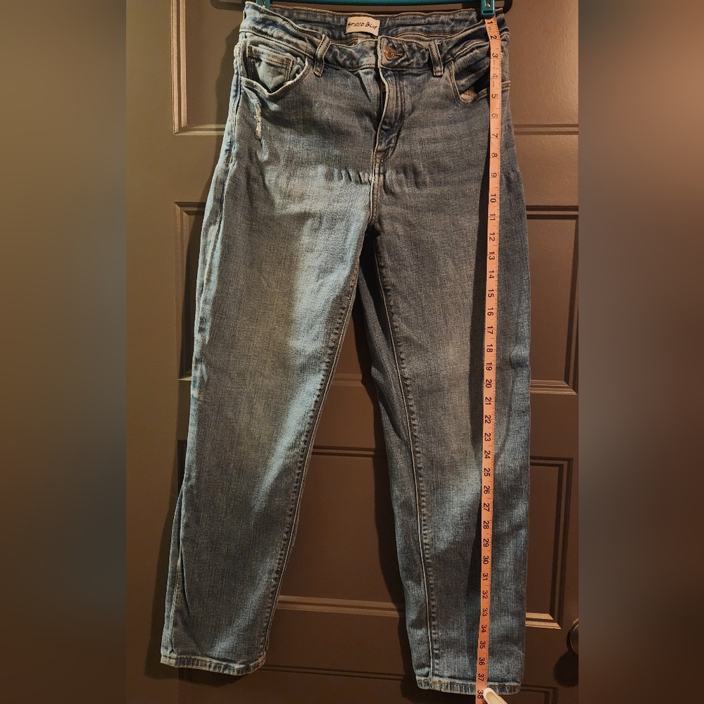 Studio Blue Ankle Cropped Jeans with Modern Slim Fit